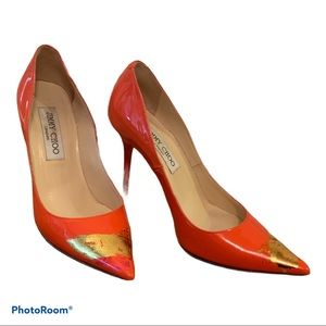 Jimmy Choo patent pump